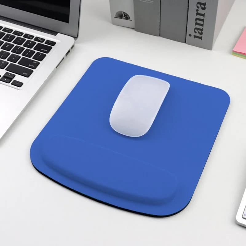 Tappetino per mouse da scrivania in EVA con supporto per il polso, in memory foam a lento ritorno, per tastiera e mouse, per laptop e desktop