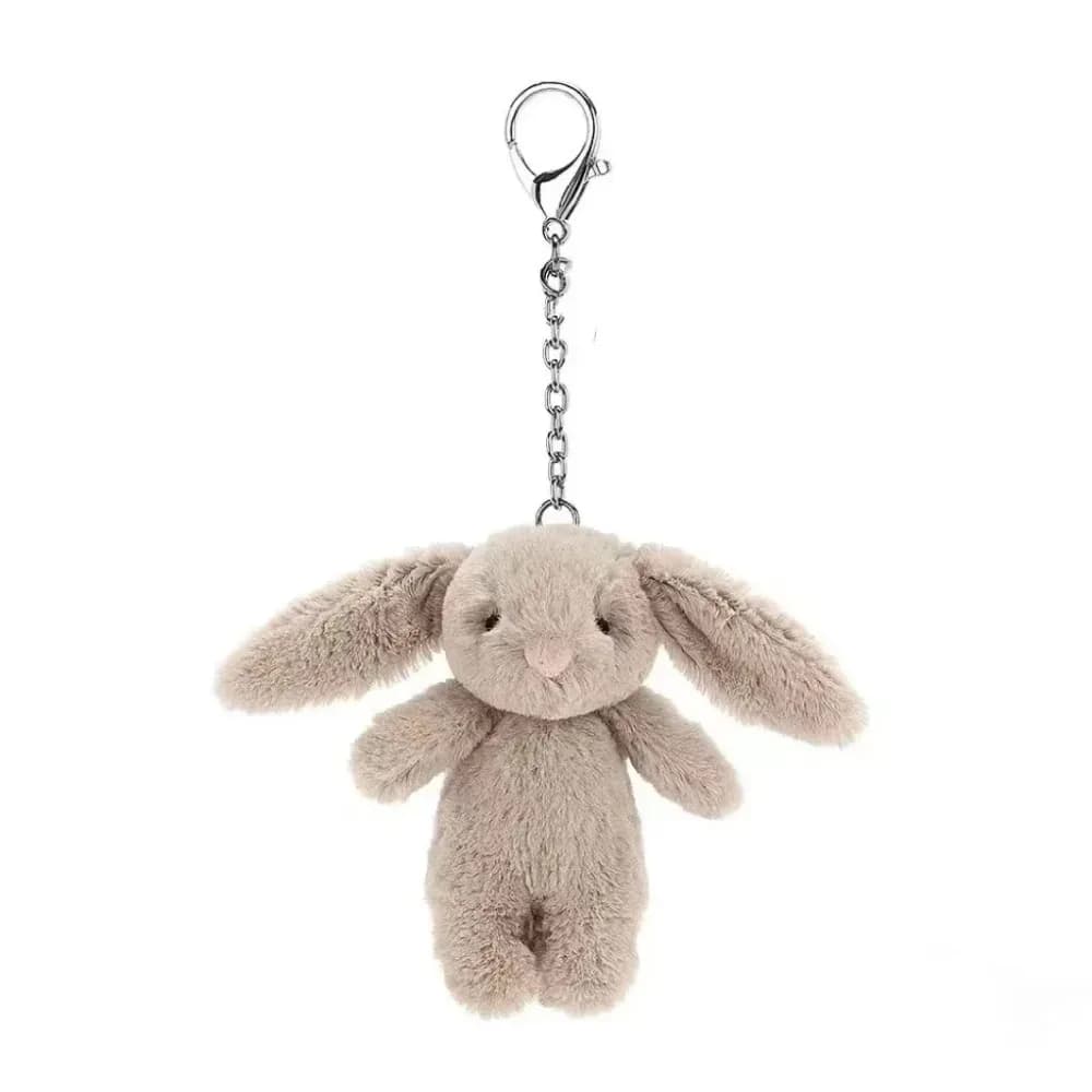 Animali di peluche Simpatico cartone animato Coniglio Portachiavi Amore Pompon Gingillo Giocattolo Ragazza Borsa Portachiavi per auto Ciondolo per cellulare Regalo di gioielli