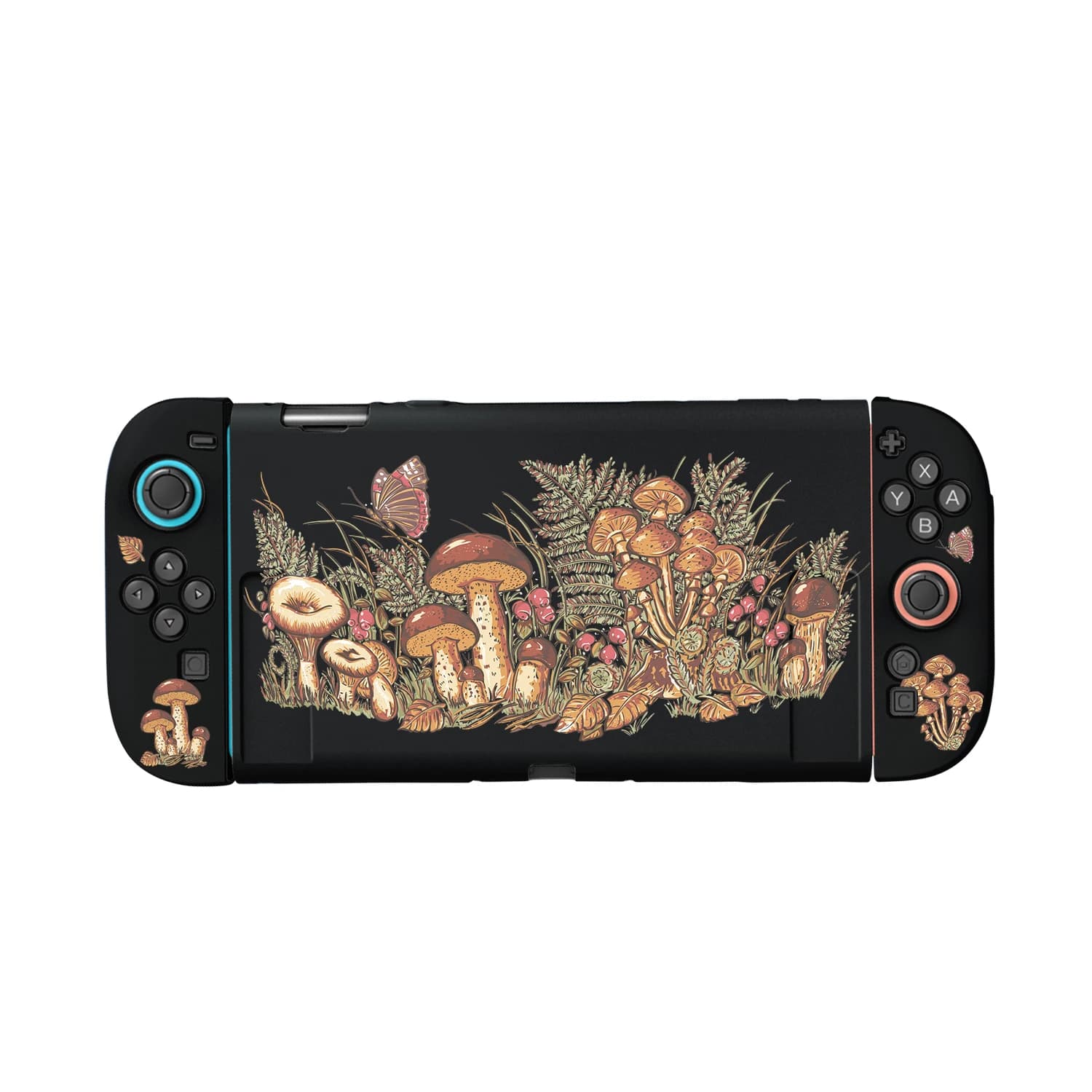 Custodia per Nintendo Switch 2 Funda Cover Shell Dockable Protettiva Cottage Fungo TPU Switch 2 Accessori Controller JoyCon