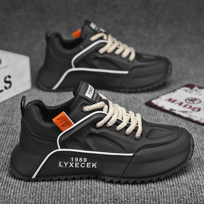 2025 Nuove scarpe classiche da uomo Tendenza moda Scarpe casual per giovani Suola spessa Scarpe da corsa per esterni resistenti all'usura maggiorate 39-48