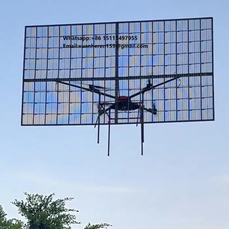 Nuovissimo Sistema Drone Matrice 400 RTK con Cavo per Schermi LED HD Volanti per Eventi Pubblicitari all'Aperto