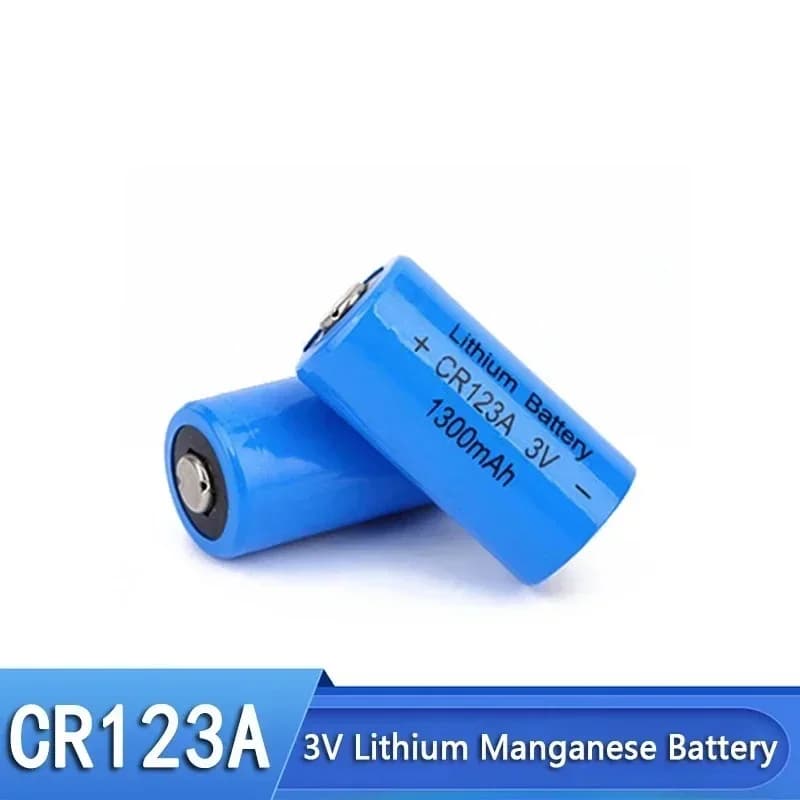 PURFIELD CR123A Batteria al litio CR17345 16340 1300mAh 3v Batterie non ricaricabili per contatore del gas Telecamera di allarme porta wireless