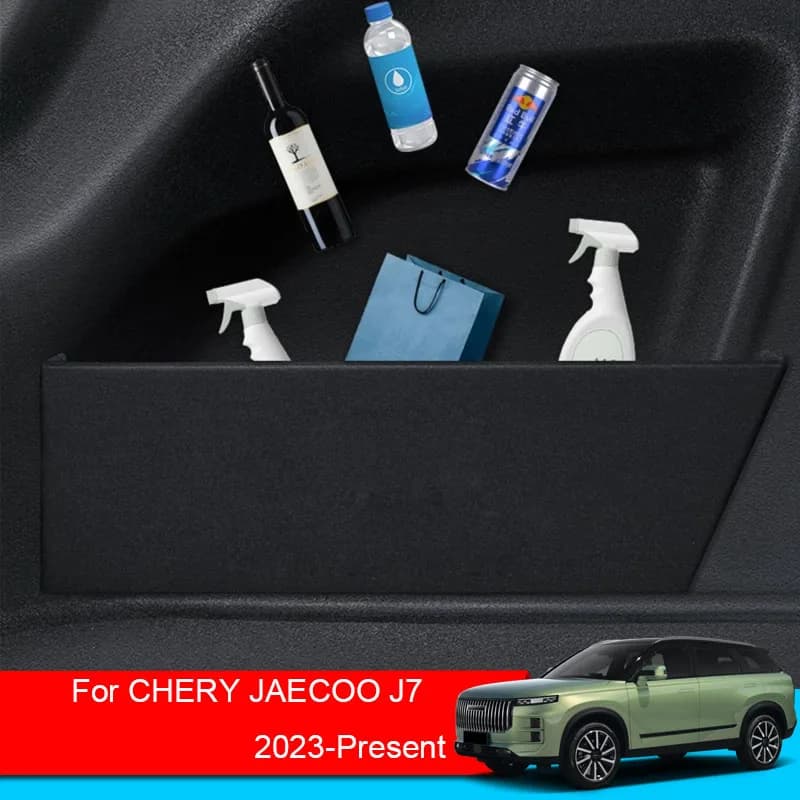 2 pcs car trunk boot deflector box for CHERY JAECOO J7 2023-2025 car storage deflector parts