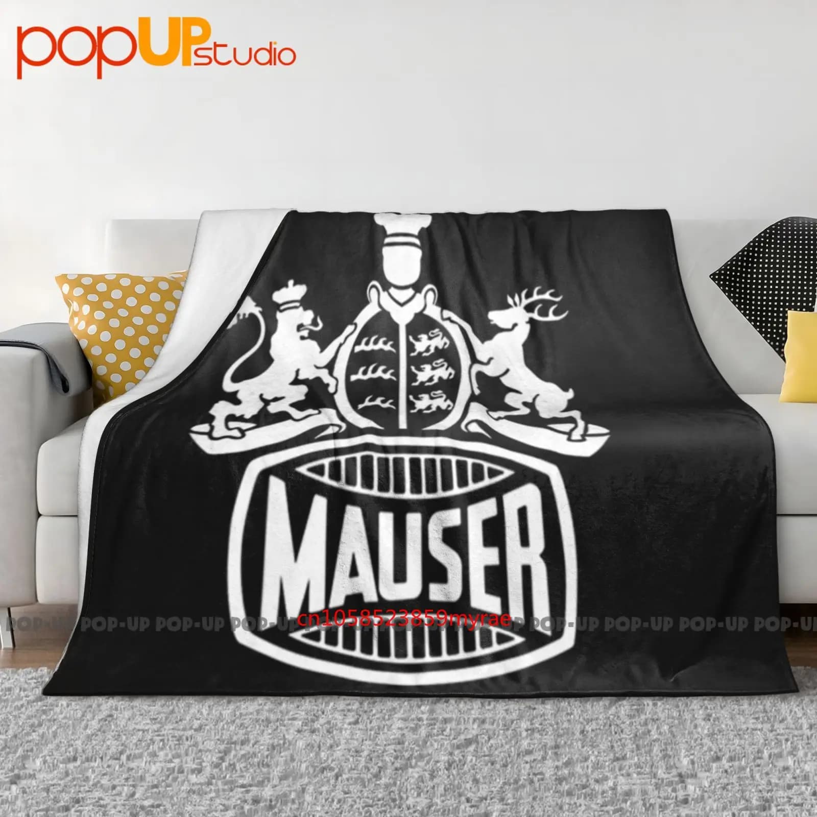 Logo Mauser di Epson Coperta ultra morbida trapunta invernale Copridivano Copriletto