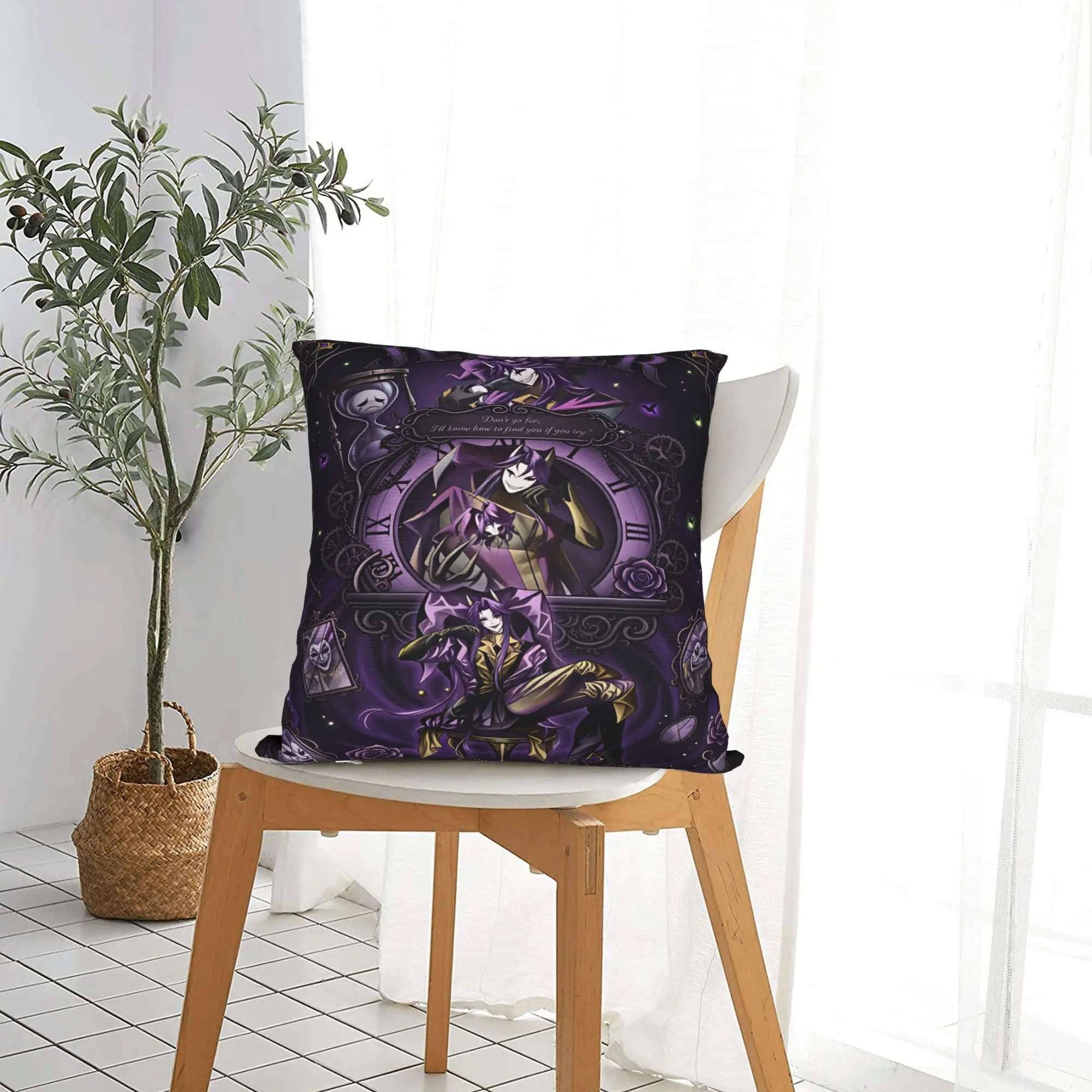 The Freak Circus Pillow Case Soft Pillow Cover Novelty Pillowcases For Sofa Bedroom Home Decor