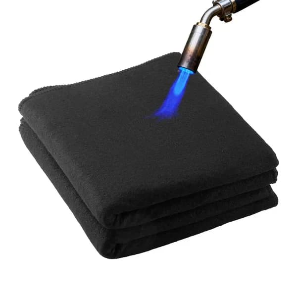 Coperte per Saldatura in Feltro di Carbonio, Confezione da 2, 20' x 36', Ignifughe, Resistenti fino a 1800 Gradi Fahrenheit