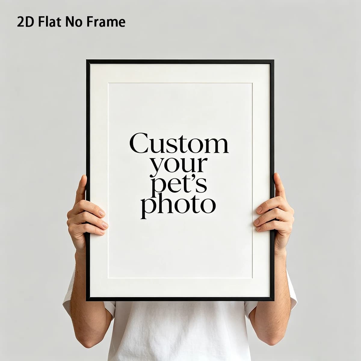 Custom Pet Photos Dog Anniversary Gifts Custom Posters Canvas Wall Art Custom Family Photos Personalized Art Prints