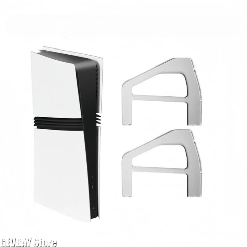Acrylic Horizontal Base Stand For PS5 Slim PS5 Pro, 2Pcs Triangle Support Holder PlayStation 5 Console Accessory