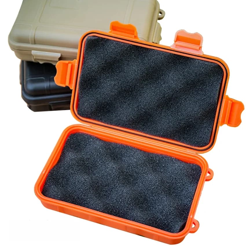 Waterproof Outdoor Plastic Container, Sealed Survival Box, Fishing Equipment Bag, Camping Container and Travel