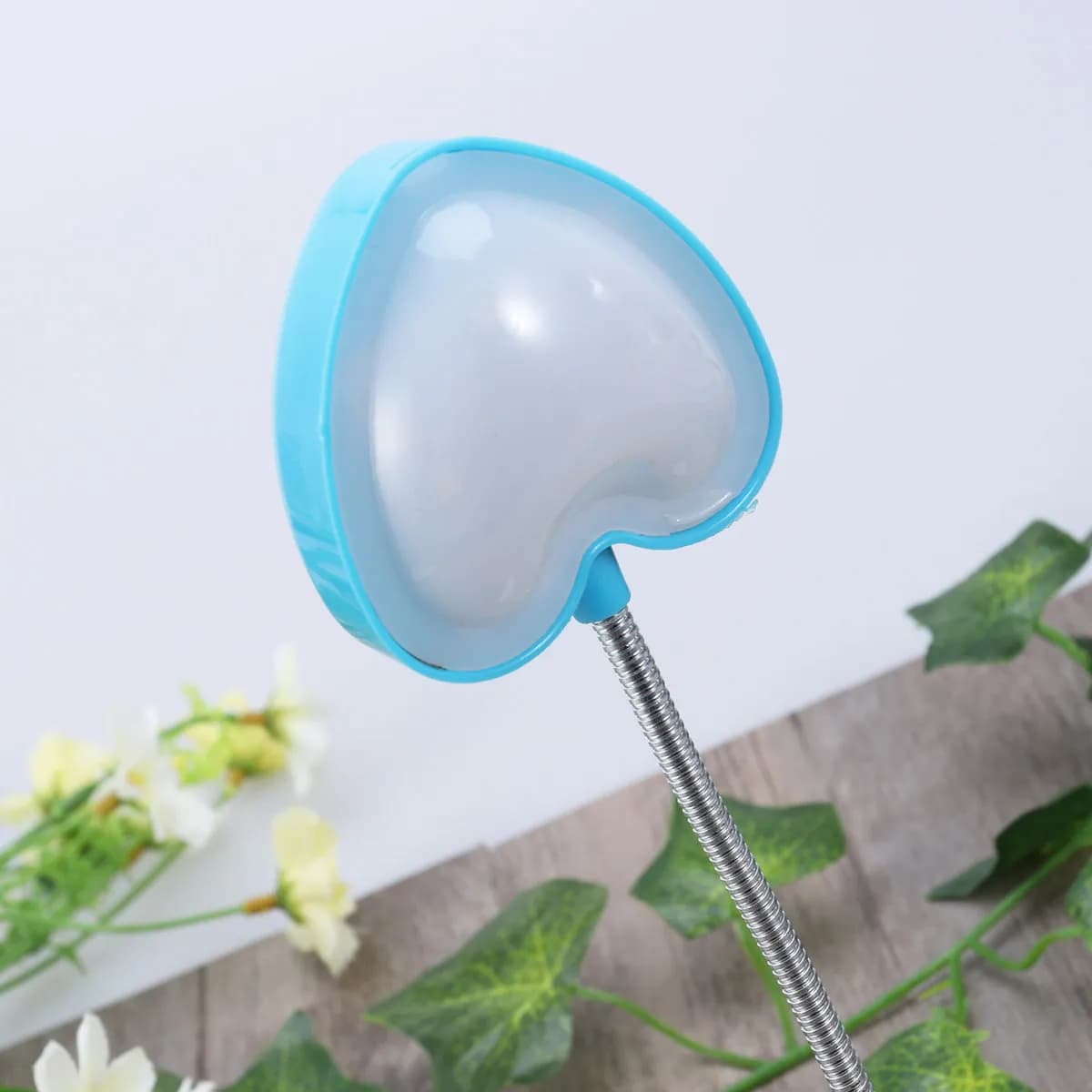 Lampada LED USB con Clip, Luce da Lettura Protettiva per gli Occhi, Rosa, Regolabile, Lampada da Scrivania con Morsetto, Senza Riflessi, Alimentata, Collo Flessibile