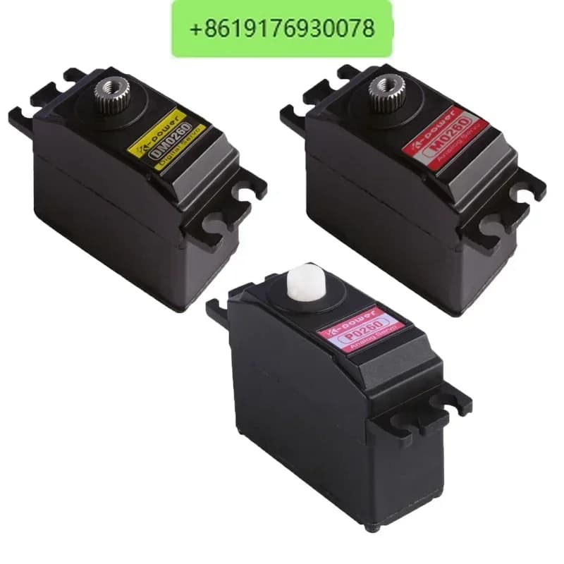 Servo RC Micro/Mini K-power P0260/M0260/DM0260 da 4kg di coppia per aeroplani/auto/barche/elicotteri/giocattoli RC