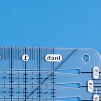 Righello da taglio per trapunta 5 in 1, modelli quadrati trasparenti in acrilico, righello da cucito per tagliare quilting, artigianato da cucito