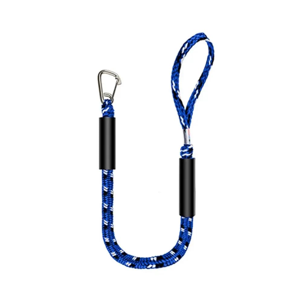 Dock Line Bungee Mooring Rope With Stainless Steel Clip For Kayak Boat PWC Jet Ski Marine Docking Accessory Shock Cord