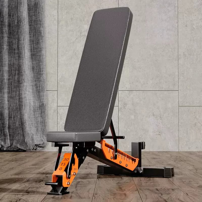 Gym bench adjustable with fitness dumbbells Solid and stable structure for weight training at home Exercise in gym Professional use Hot sale