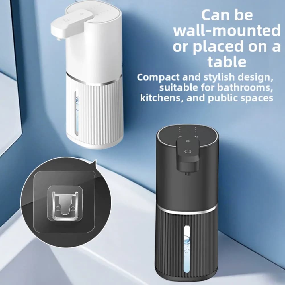1PCS Adjustable-K1 Dispenser di sapone con rilevamento automatico Shampoo per il lavaggio del corpo Strumento di rilevamento intelligente per la cucina Accessori per il bagno di casa
