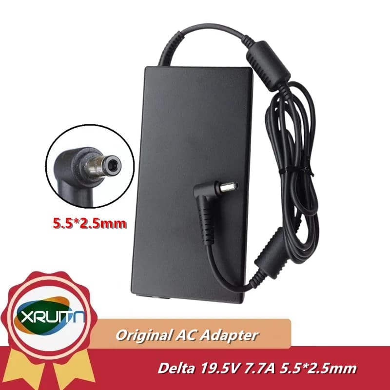 Caricatore adattatore CA originale Delta ADP-150VB 19,5 V 7,7 A 150 W per Gigabyte G5 GD RTX3050 GD51US123SH Alimentatore per laptop 5,5 * 2,5 mm