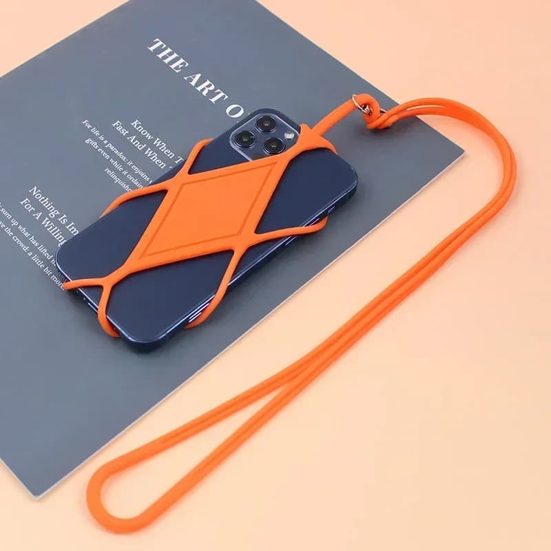 Cordino in Silicone per Telefono Cellulare, Laccetto Universale da Collo per Smartphone, 8 Colori, per iPhone e Xiaomi