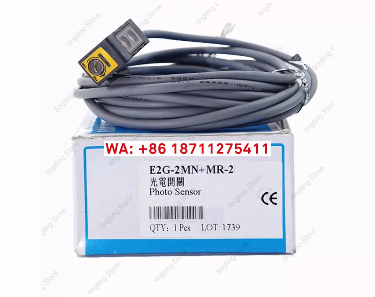 Square photoelectric switch sensor diffuse reflection mirror reflection E2G-2MN E2R-10N E2T-4MN