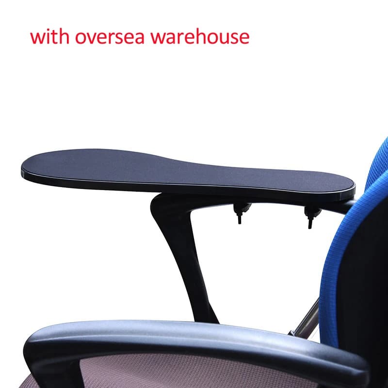 DL-K20 supporto universale per tappetino per Mouse con bloccaggio del braccio della sedia + supporto per poggiapolsi del braccio supporto per gomito 480*230mm forte nero la maggior parte della sedia