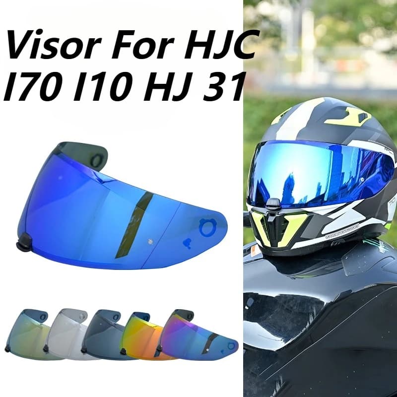 Visiera per casco moto per HJC i70 i10 HJ-31 Casco integrale Lente Scudo Occhiali Maschera per schermo Accessori Parti Capacetes Casco