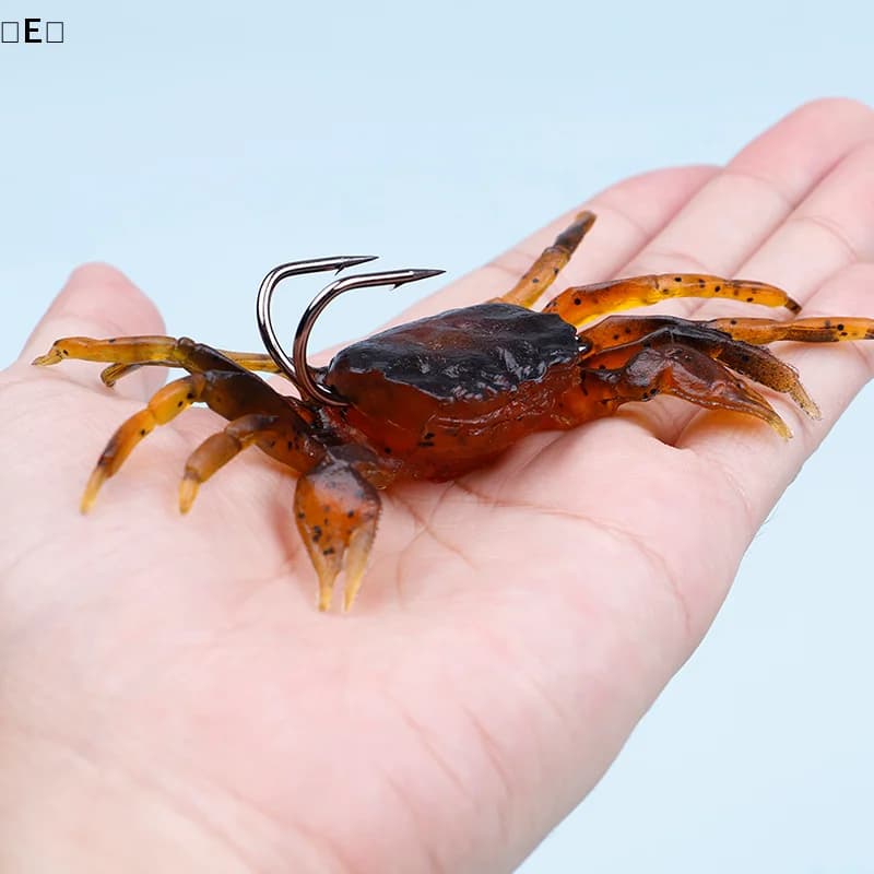3D soft crab-shaped artificial baits for spinning fishing (Crankbaits) - Woven Woven Winter5 reasoning