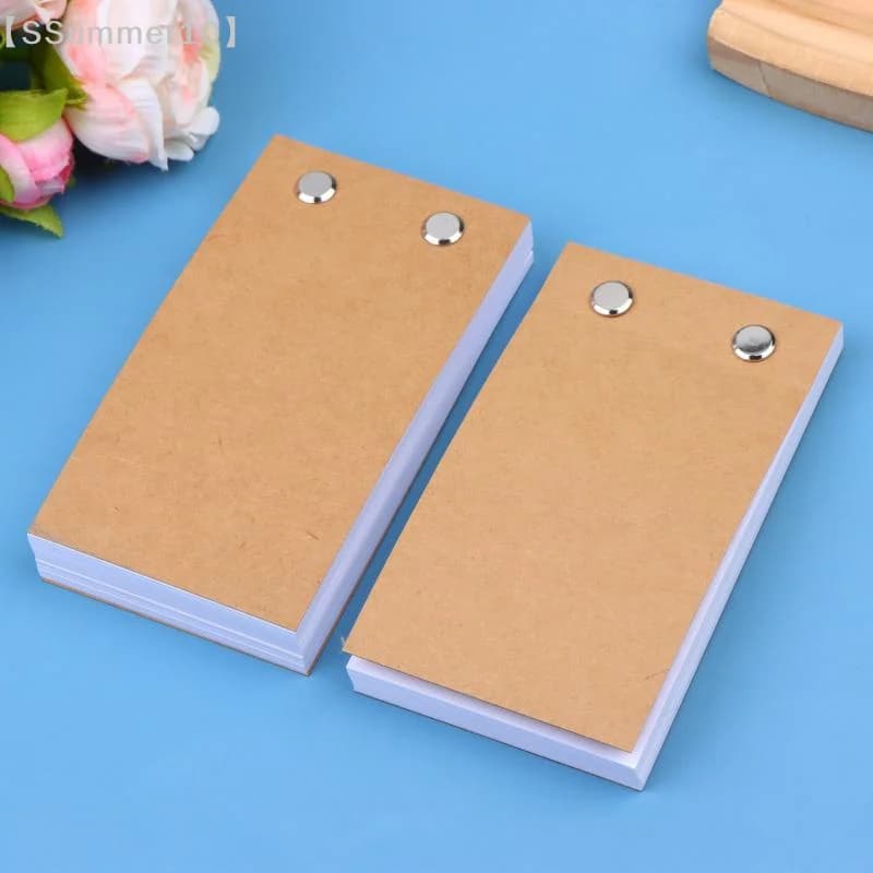 【SSummer10】Flip Book Kit with 60/100 Sheets Animation Paper - Binding Screws for LED Tracing Light Pad Drawing Sketching【SS】