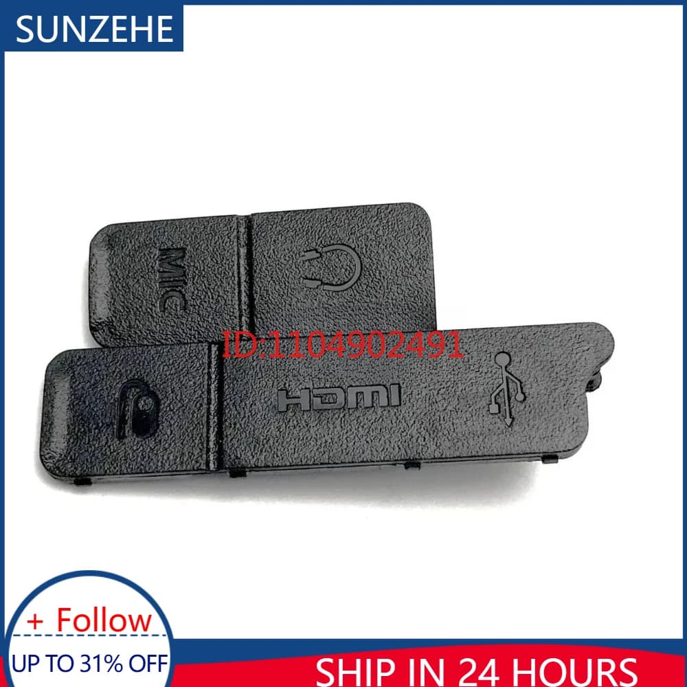 Nuovo USB Coperchio In Gomma Porta per Nikon EOS Z5 Z6 Z7 mark II HDMI-compatibile MIC Cap Interfaccia Copertura Parte di Riparazione Della Fotocamera Digitale