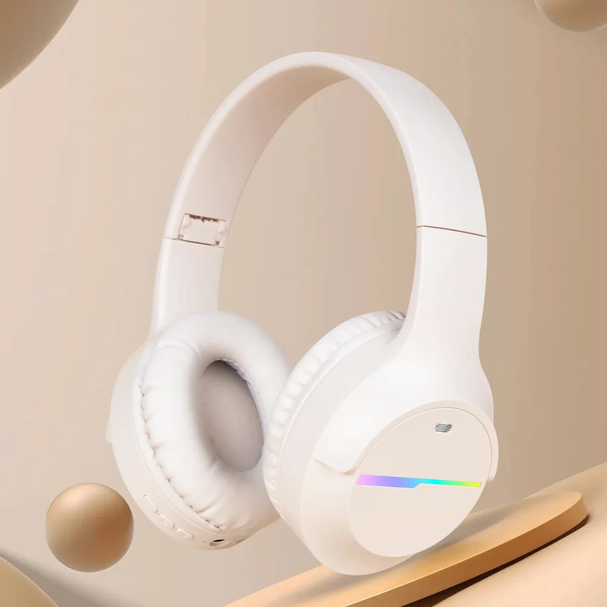 Nuovo auricolare Bluetooth illuminato a LED M9 Auricolare musicale wireless DJ per giochi mobili