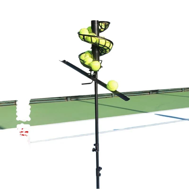 Macchina automatica per servire il tennis Macchina per crash Trainer Pratica per altalena singola per bambini per principianti Macchina per palline per allenatore