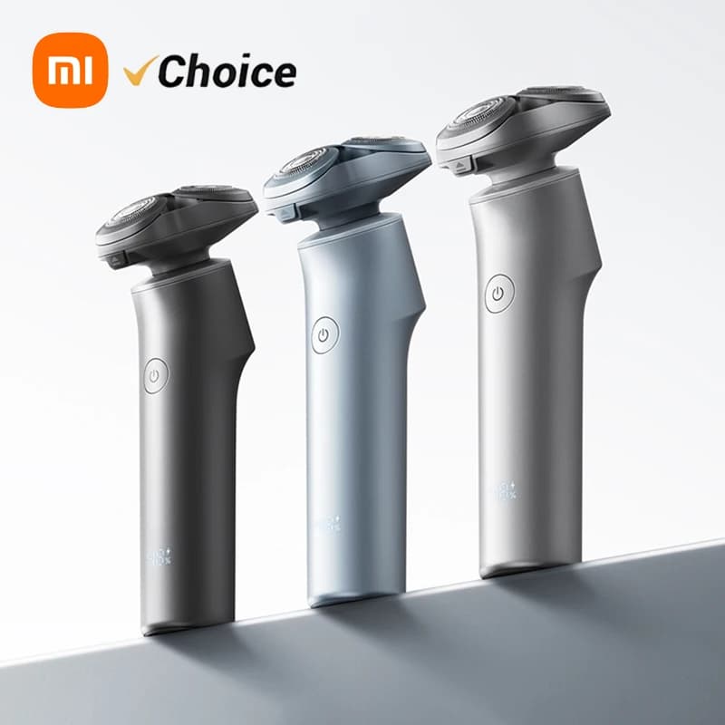 Xiaomi Electric Shaver 3D Floating Blade Washable Electrical Rotary Shaver Trimmer Rechargeable Shaving Beard Machine for Men