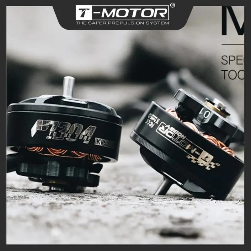 T-MOTOR T-Hobby F1204 Fpv Racing Drone Motore 2-3S KV5000/KV6500 Motore Brushless Per Stuzzicadenti e Whoops Droni Parti FAI DA TE
