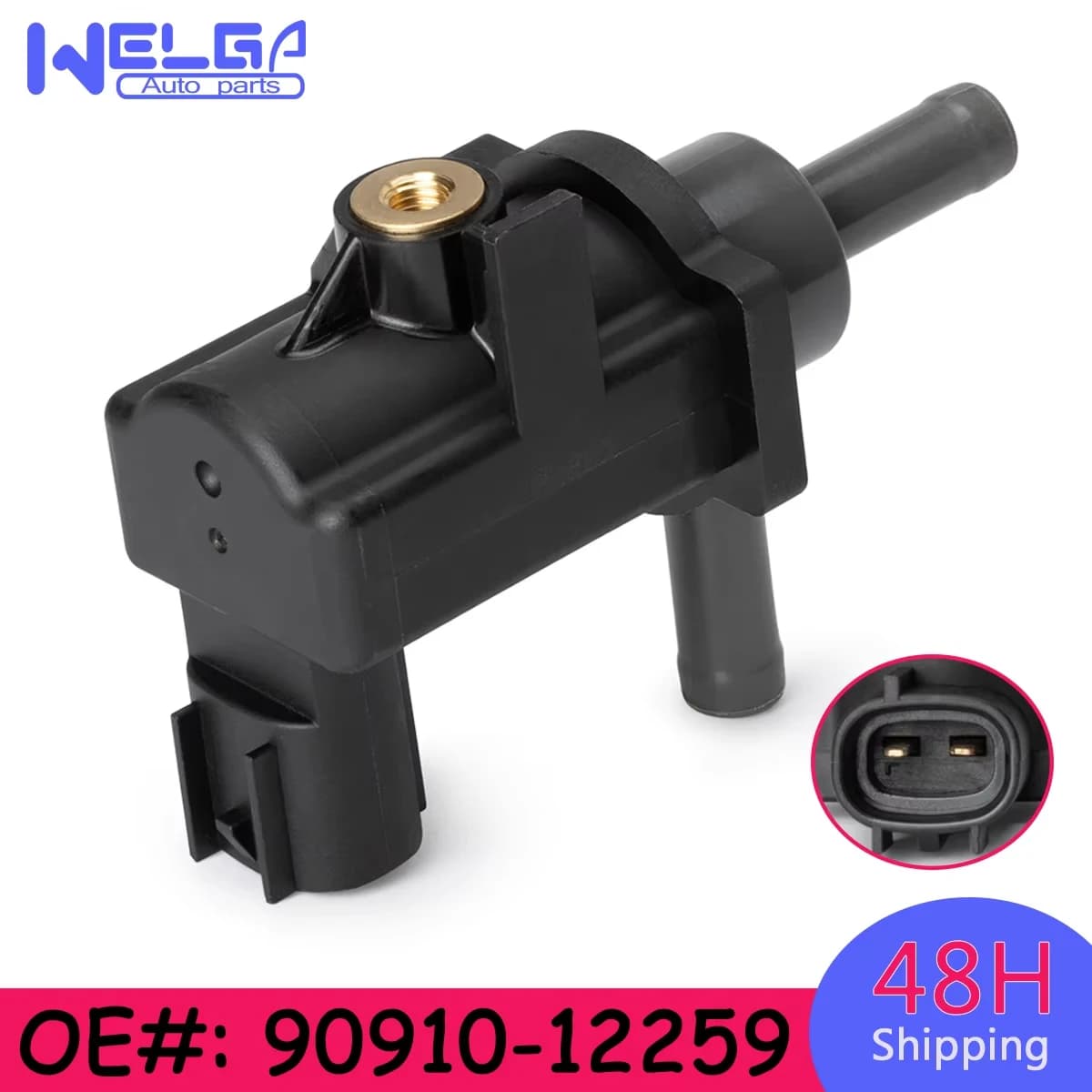 Nuova Valvola di Vuoto EGR Elettrovalvola Contenitore di Carbonio Per Toyota Camry Per Lexus 90910-12259 90910-12272 9091012259 9091012272