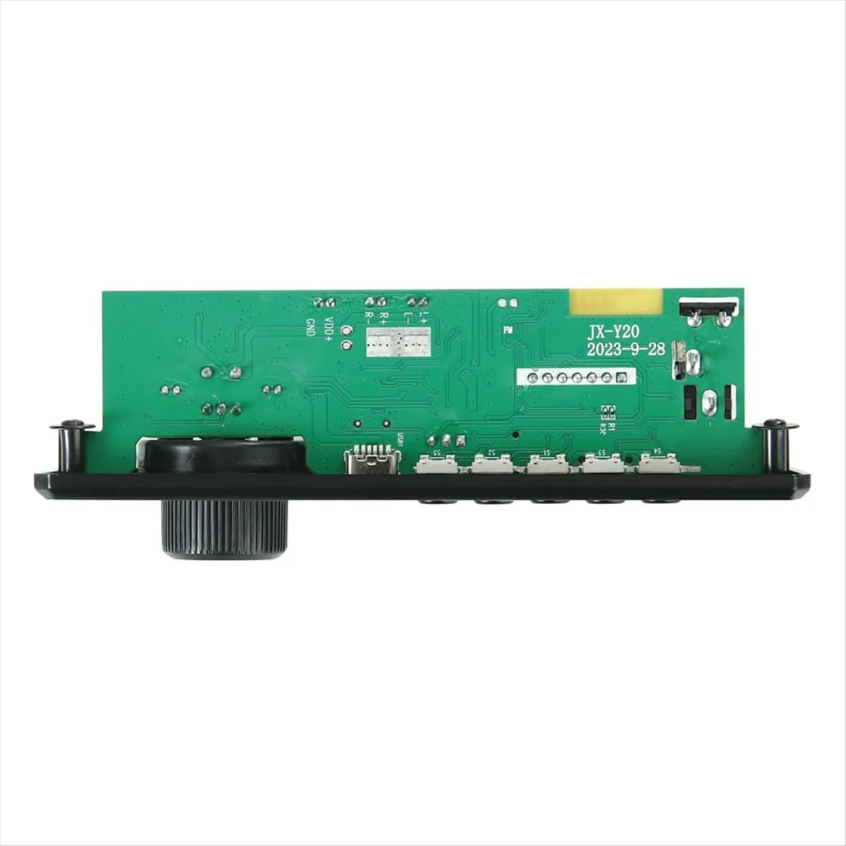 Brave- Bluetooth MP3 WAV Decoder Board Amplifier Handsfree Car Audio Microphone USB TF Radio Mp3 Player Speaker
