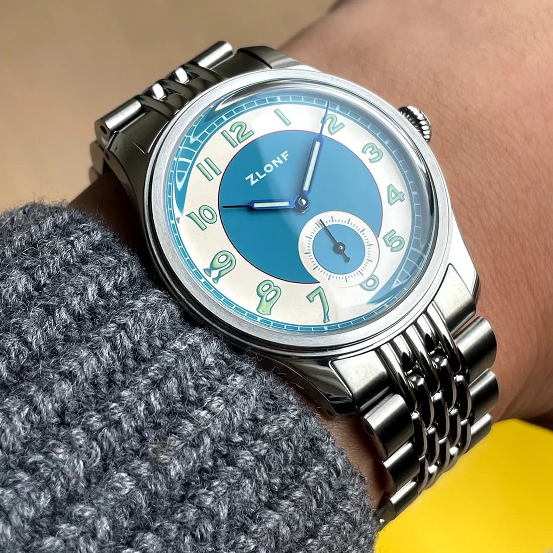 Men's Vintage Fashion ST17 Mechanical Wrist Watch Classic Waterproof Reloj Hombre Merkur Luxury Metal Wrist Watch
