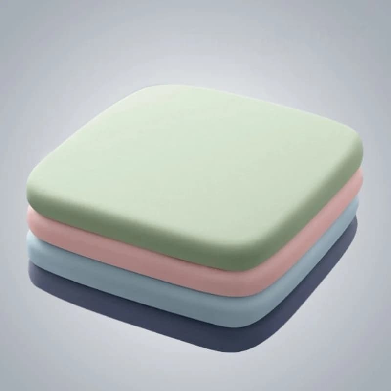 Per supporto lombare per seduta lunga e sollievo dal dolore Cuscino del sedile in schiuma spessa 4 cm - Cuscino per sedia da ufficio ultra morbido | Imbottitura per seggiolino auto