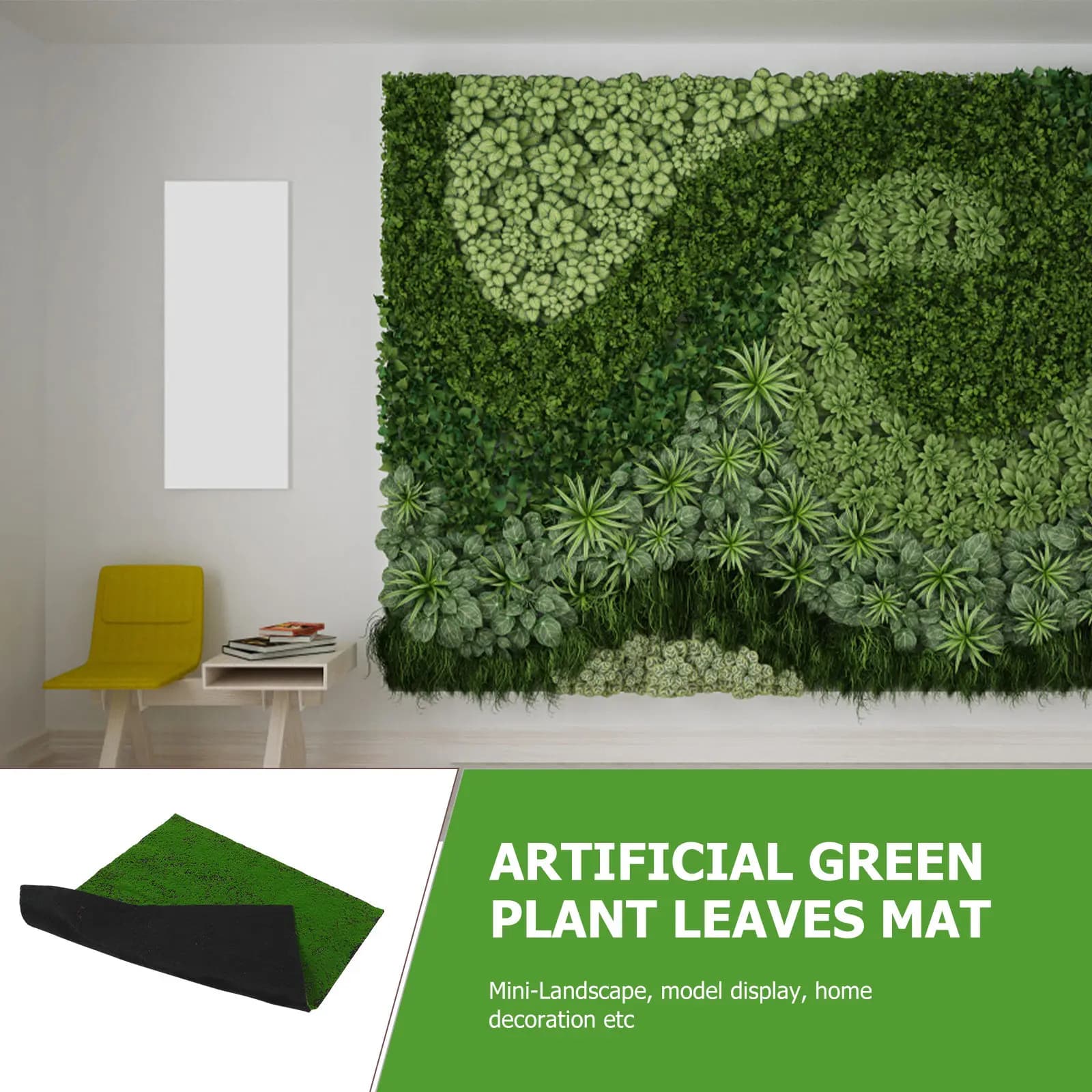 Artificial Moss Lichen Simulation Fake Green Plants for Patio Home Office Garden Decoration Faux Moss Artificial Indoor Plants
