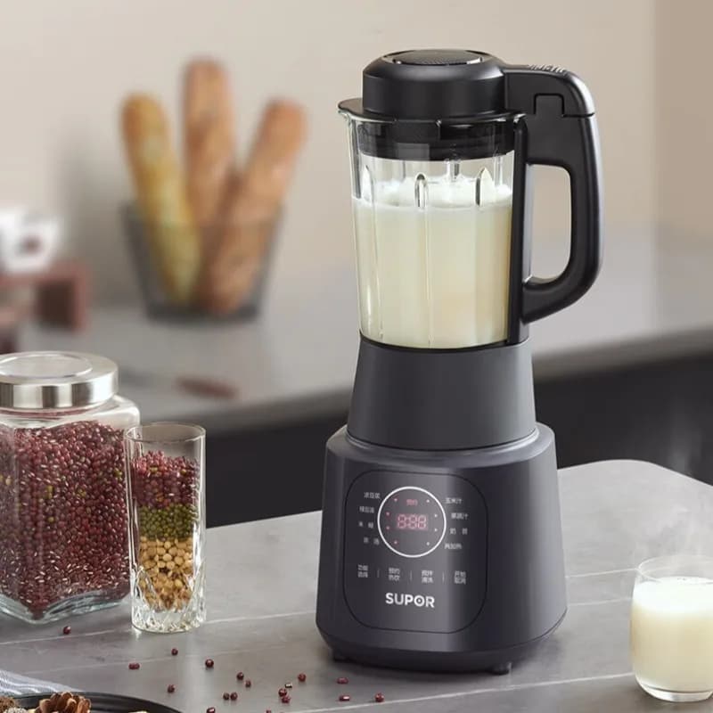High-speed blender, low-noise soy milk maker, no-cook, multi-grain juicer, self-cleaning, multi-functional baby food processor