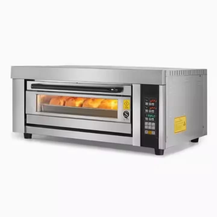 BLG Nuovo Forno Elettrico a Ponte Singolo per Panetteria Torta e Pane Forno per Pizza 110 V/220 V con Attrezzature per Cottura Automatica in Pietra in Vendita