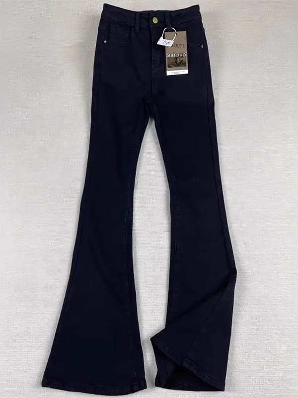 Jeans Bla Elastic Le Blade da uomo, stile American High Street, gamba slim, versione stretta, micro flare, tubo dritto