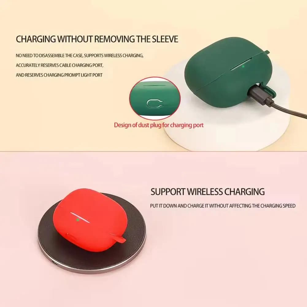 Custodia morbida in silicone per Redmi Buds6 Play, compatibile con la custodia protettiva antiurto per Redmi Buds6 Play M3C1