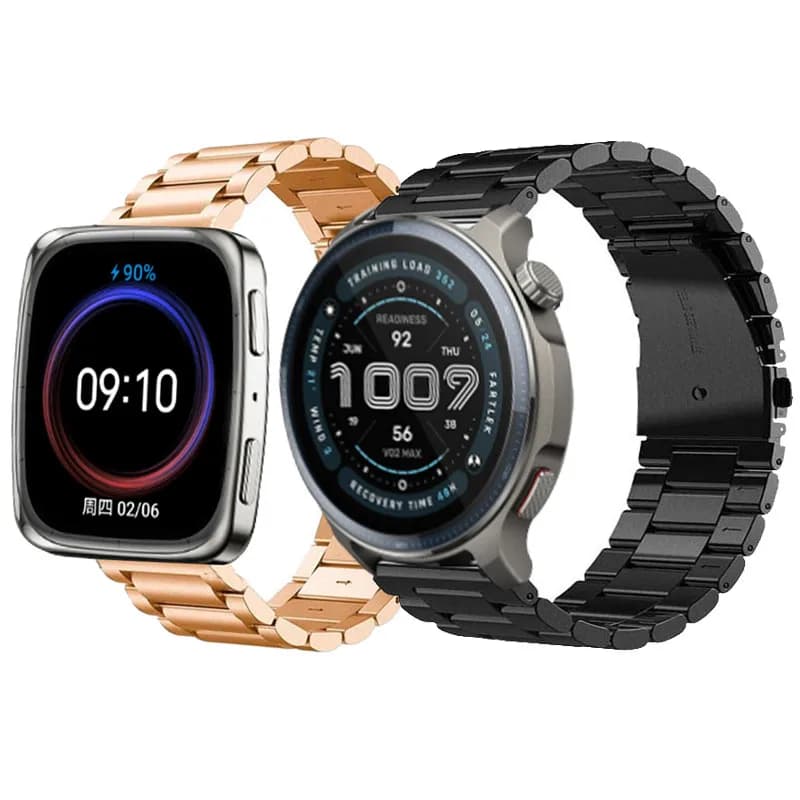 Cinturino per orologio da 20mm 22mm per Amazfit Balance 2/active 2 cinturino per smartwatch quadrato per Amazfit GTS 4/GTR 4/3/2 Mini/stratos