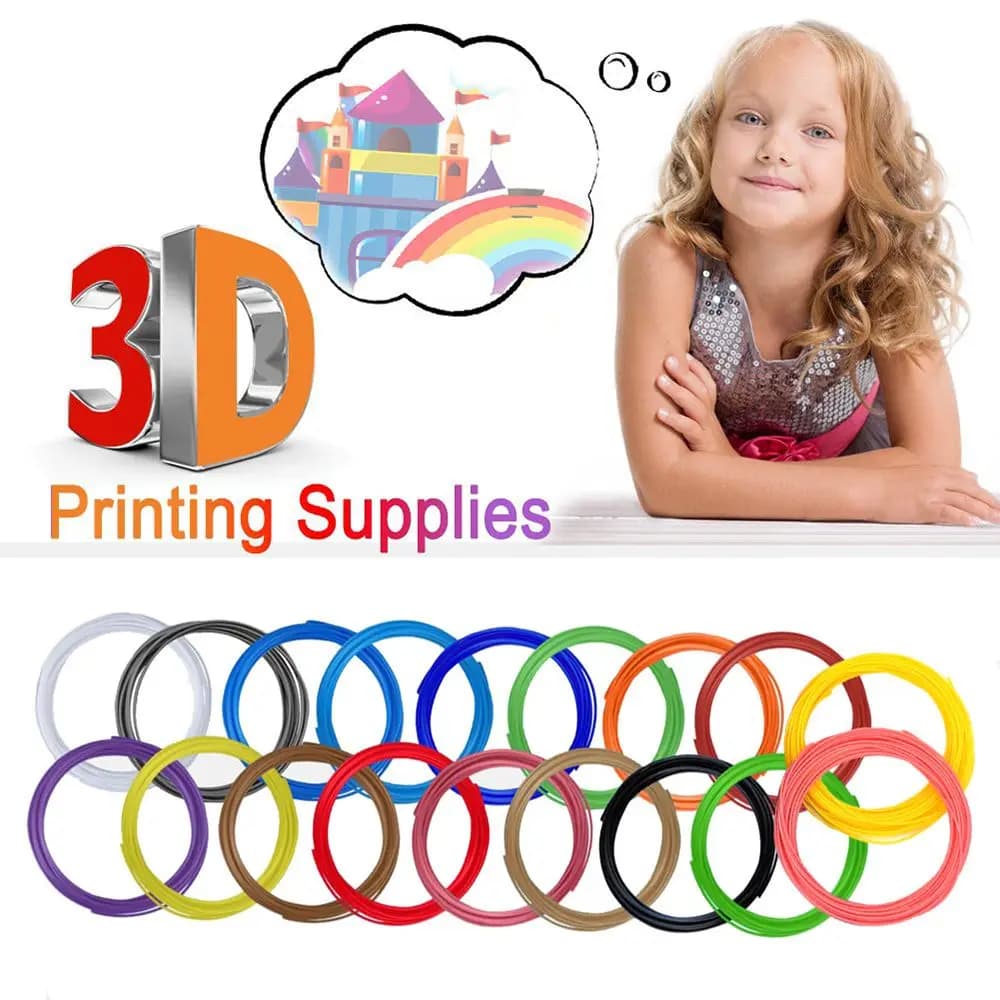 Low-temperature school embroidery Modelling 3D pen accessories 3D printing material with PLA/ABS/PCL filament from 1.75 mm