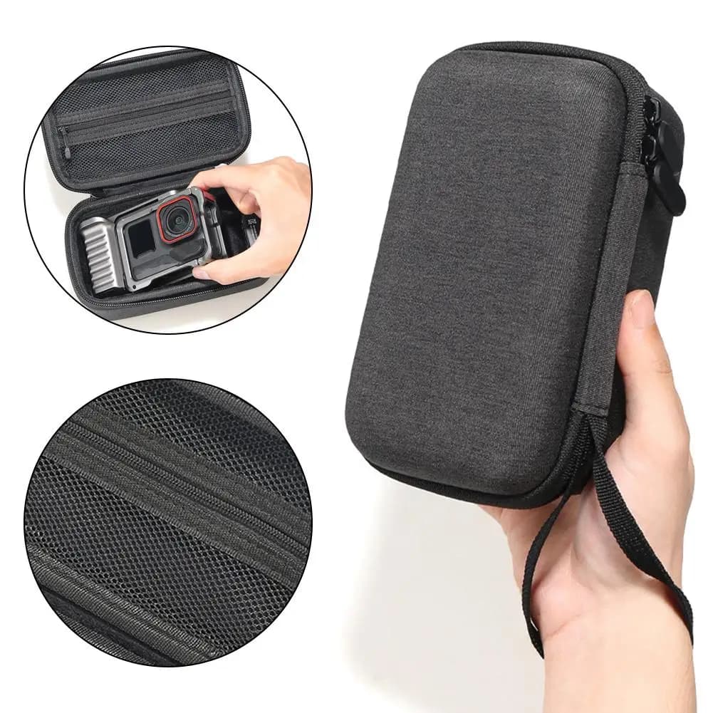 Per Insta360 Ace Pro2/Pro Street Photo Grip Organizer Bag Supporto per riporre Amagisn/Offico/Metallo/Stampe 3D Xplorer Grip Kit