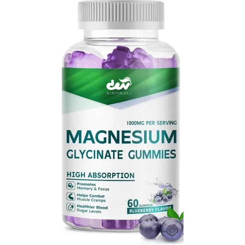 Glycine magnesium gumella: potassium and magnesium supplements containing vitamin D B6, gommose caramels to coenzyme Q10-60