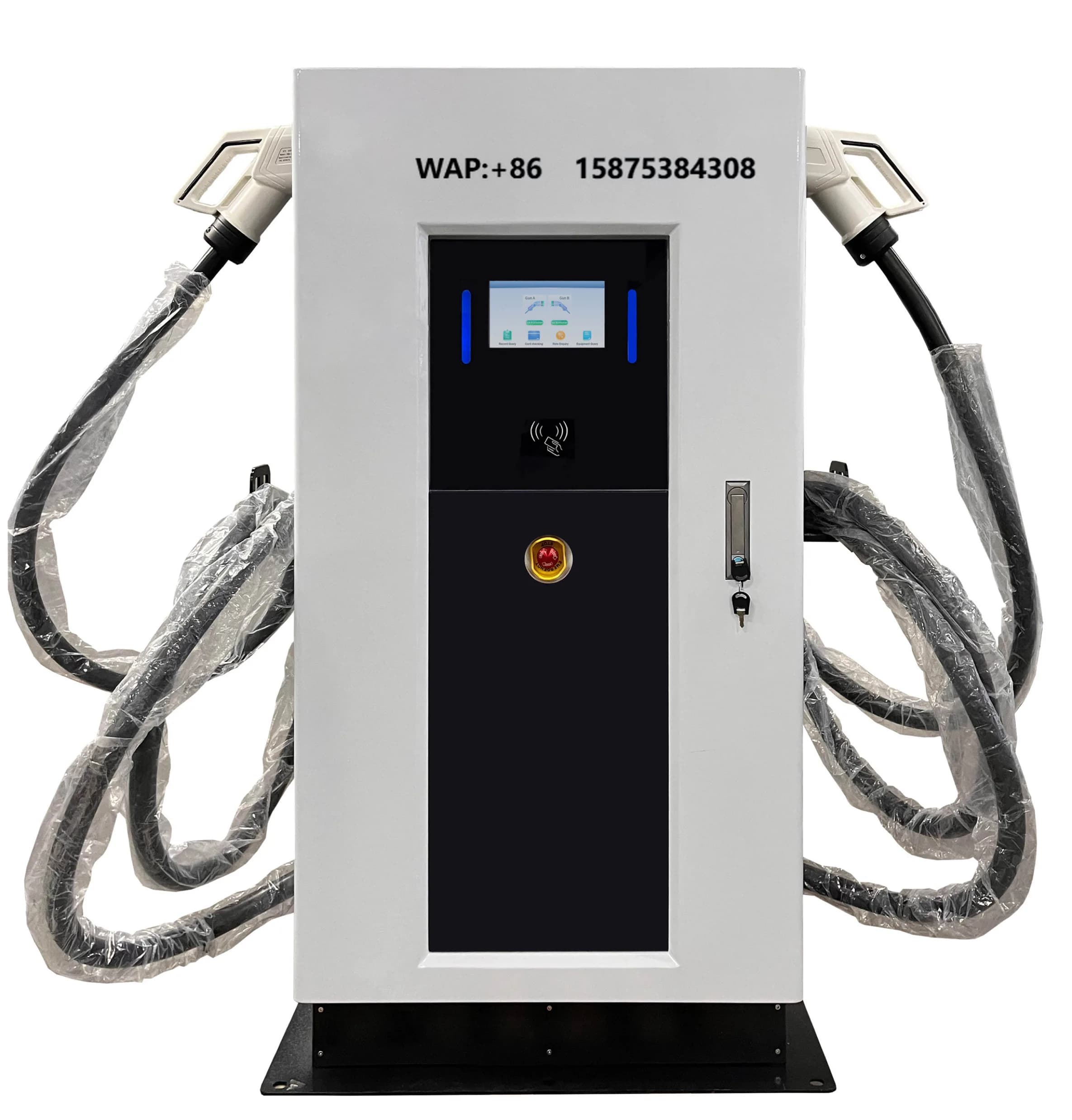 TARY 40KW 60KW 80KW 120KW OEM CCS2 Colonnina di Ricarica Singola per Veicoli Elettrici, Caricatore Ultra Rapido DC, Terminale di Ricarica Super Veloce