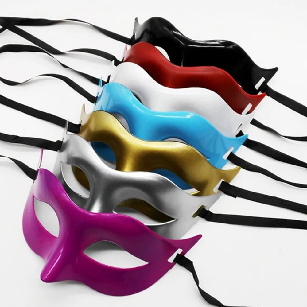 Mezza maschera Maschera cosplay accattivante Maschera in maschera per carnevale di feste in costume di nozze