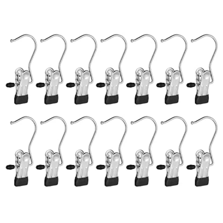 Boot Hanger Legging Organizer for Closet, Boot Holder, Hanging Clips, Portable Multifunctional Hangers Single Clip Space Saving