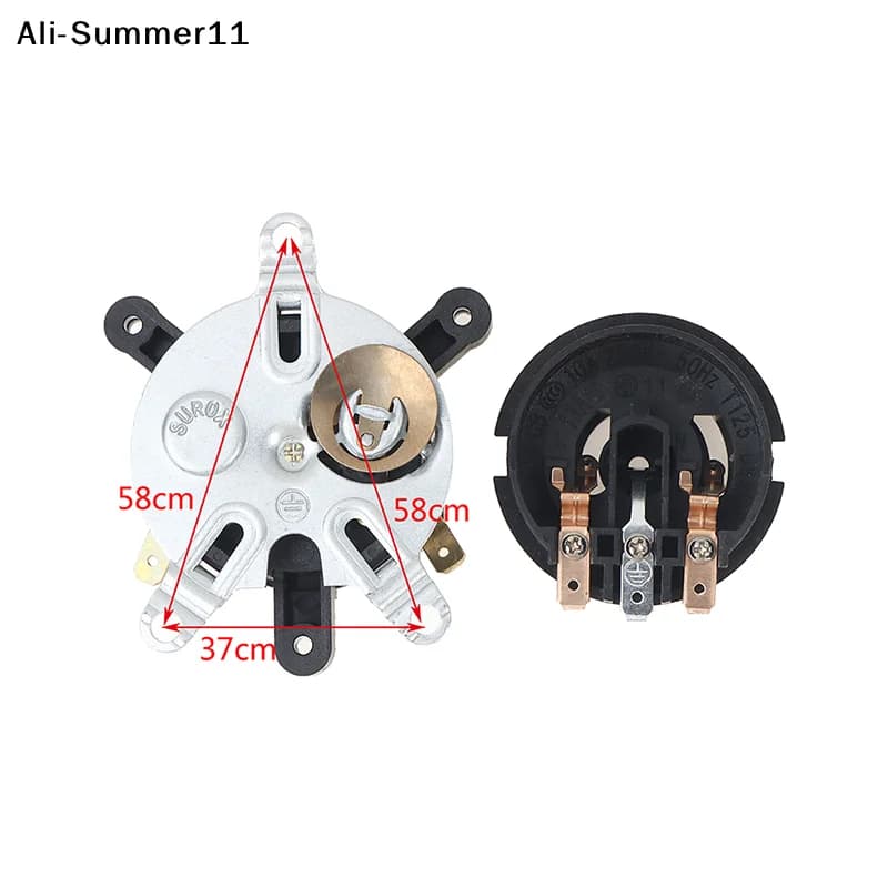 【1a1】【Aym】【H0】2Pz/set 2026 Nuovo Set di Accessori per Bollitore Elettrico: Base, Termostato e Connettore Interruttore Temperatura