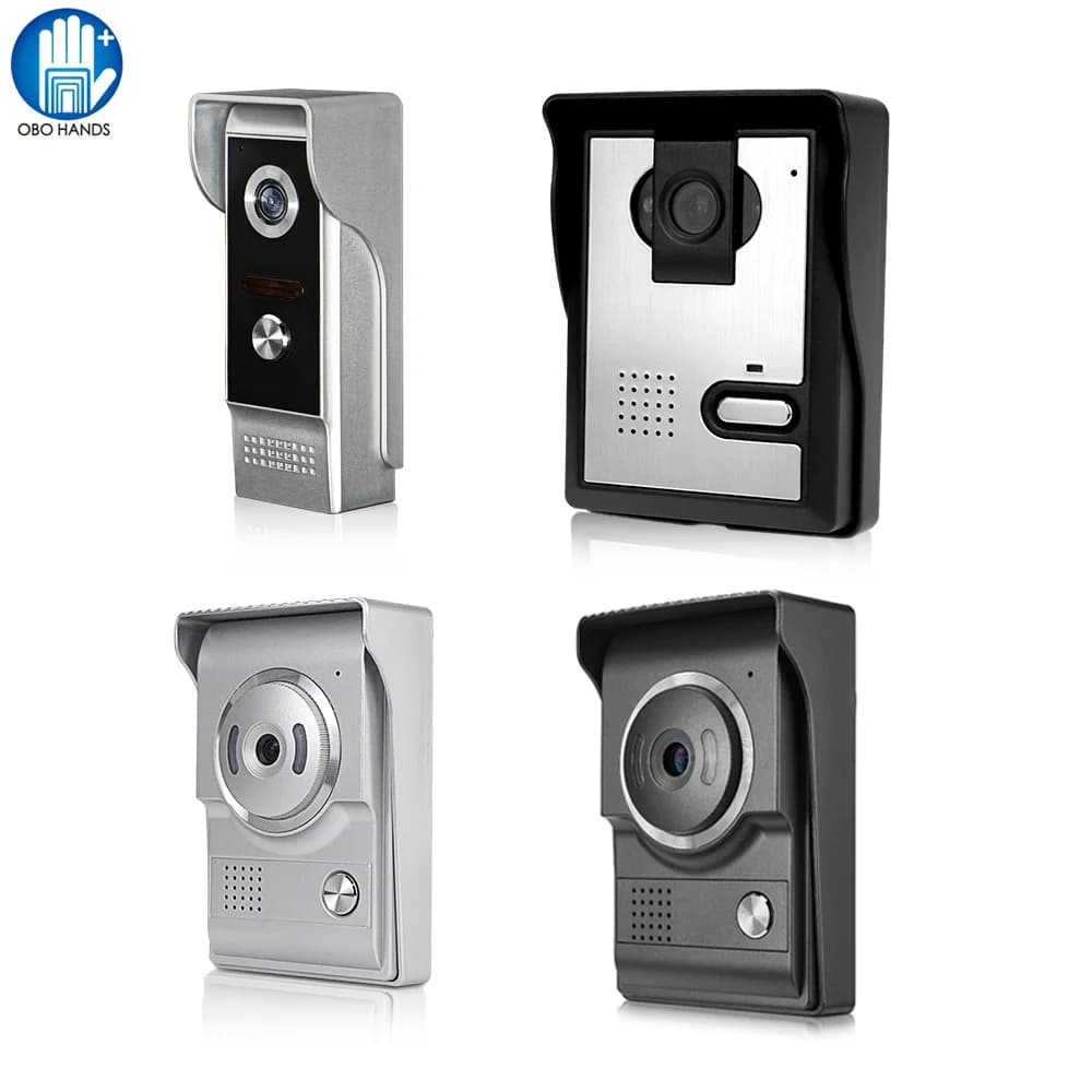 2023 Cheap Video Door Phone Wired Intercom System Outdoor Camera Door Bell 700TVL IR Night Vision Waterproof for Home Apartment