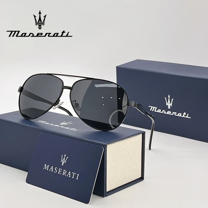 MASERATI Car High End UV400 Polarized Glasses For Mc20 Mcpura Ghibli Quattroporte Levante Grecale GT GranCabrio Drive Sunglasses